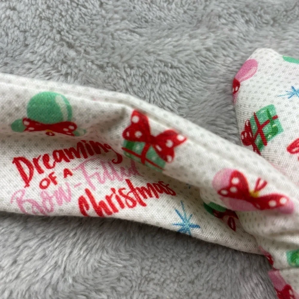 Disney Christmas Top Knot Headband Adult Size